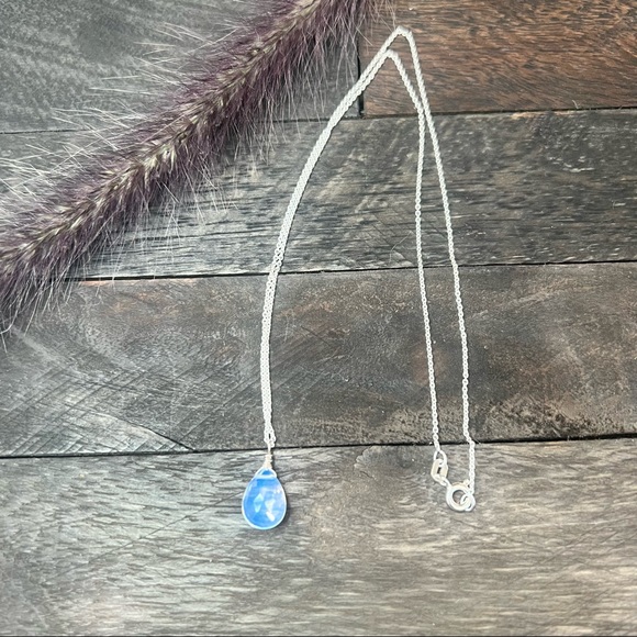Opalite Sterling Silver Necklace - Picture 3 of 11